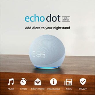 Echo Dot (5th Gen, 2022) with Clock Review | Superior Sound & LED Display