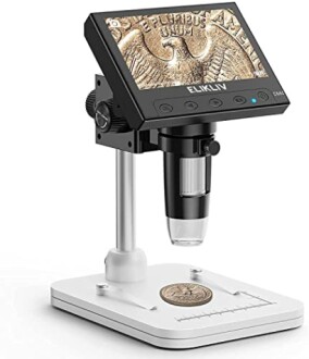 Elikliv EDM4 4.3" Coin Microscope Review - A High-Resolution LCD Digital Microscope with 1000x Magnification